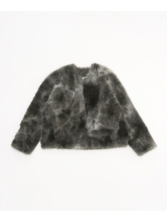 楽天市場】【SALE／50%OFF】フサフサアソートファーブルゾン niko and 