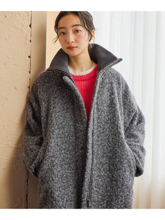 楽天市場】【SALE／20%OFF】ブークレZIPブルゾン niko and 