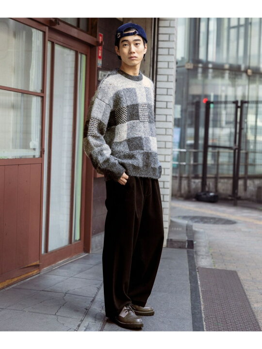 楽天市場】【SALE／20%OFF】ブロックチェックニットプルオーバー niko 