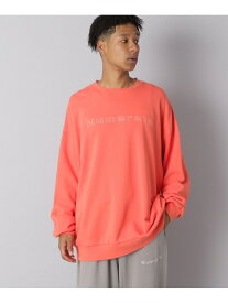 【SALE／50%OFF】【NUMERALS】ロゴフェードクルーネックプルオーバー NUMERALS ニコアンド トップス スウェット・トレーナー グレー ブラック オレンジ カーキグリーン【RBA_E】[Rakuten Fashion]