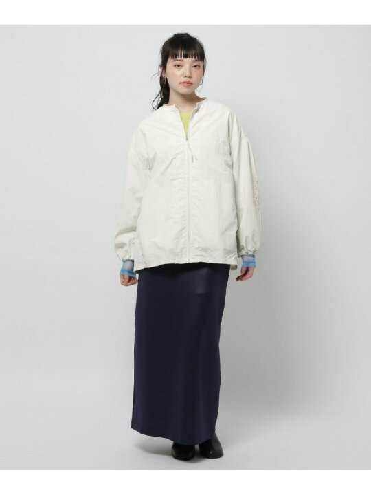 楽天市場】【SALE／50%OFF】袖ぽわっと刺繍ブルゾン niko and 
