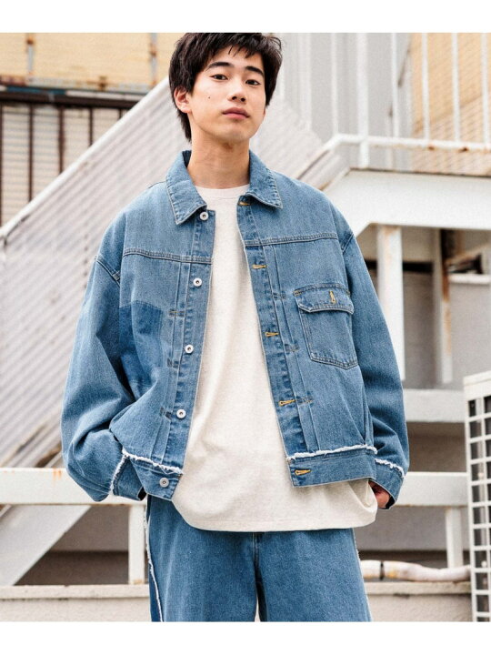 楽天市場】【SALE／50%OFF】[niko and ...JEANS 2024AW]リメイクデニム 