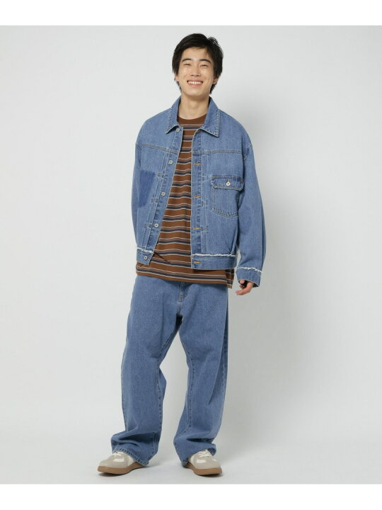 楽天市場】【SALE／50%OFF】[niko and ...JEANS 2024AW]リメイクデニム 