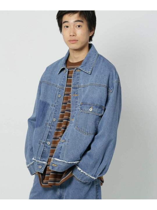 楽天市場】【SALE／50%OFF】[niko and ...JEANS 2024AW]リメイクデニム 