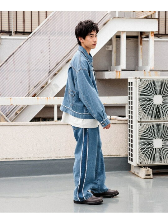 楽天市場】【SALE／50%OFF】[niko and ...JEANS 2024AW]リメイクデニム 