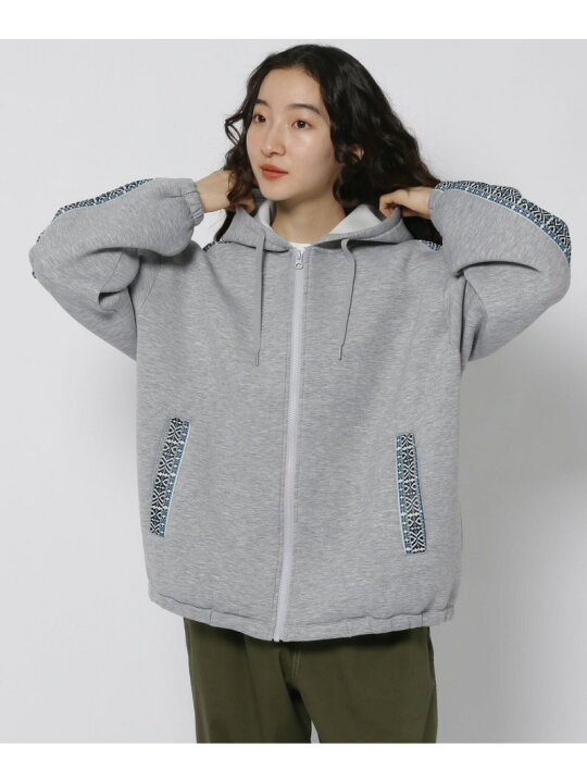 楽天市場】【SALE／50%OFF】チロリアンライン ZIPパーカー niko and 