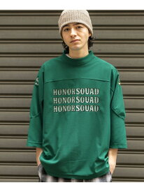 【SALE／30%OFF】フットボールプリントTEE niko and ... ニコアンド トップス カットソー・Tシャツ グリーン グレー ホワイト【RBA_E】[Rakuten Fashion]