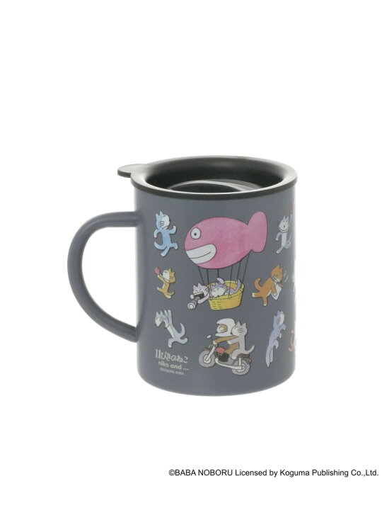 楽天市場】【11ぴきのねこ】コラボ ステンレスマグカップ/容量350ml 