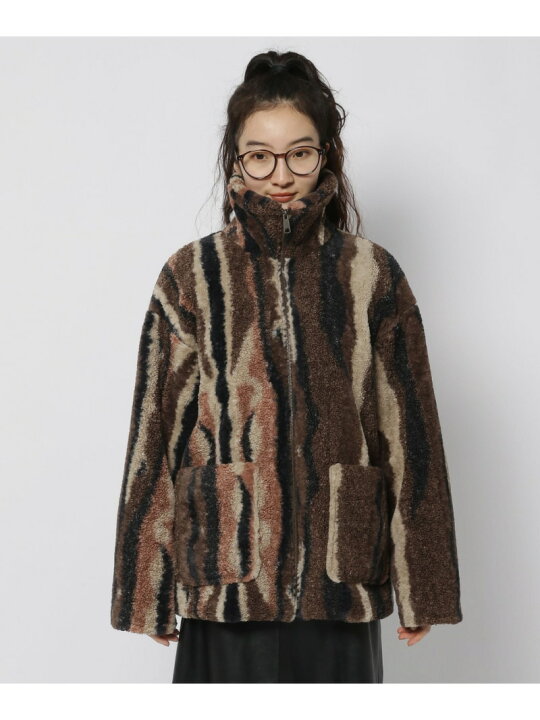 楽天市場】【SALE／50%OFF】ミックスボアZIPジャケット niko and 