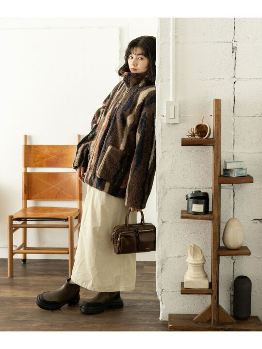 楽天市場】【SALE／50%OFF】ミックスボアZIPジャケット niko and 