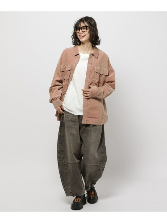 楽天市場】【SALE／50%OFF】コーデュロイポケットシャツ niko and 