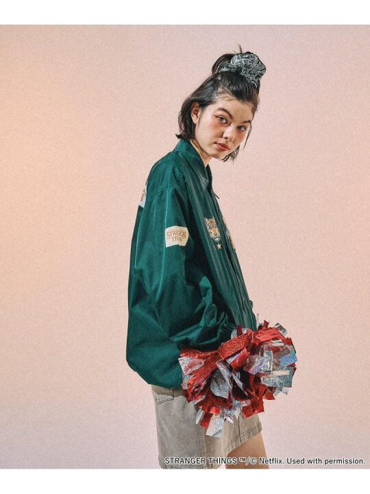 楽天市場】【STRANGER THINGS】コラボ アソートコーチジャケット niko 