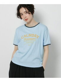 【SALE／30%OFF】アソートスラブリンガーTシャツ niko and ... ニコアンド トップス カットソー・Tシャツ グリーン ホワイト【RBA_E】[Rakuten Fashion]