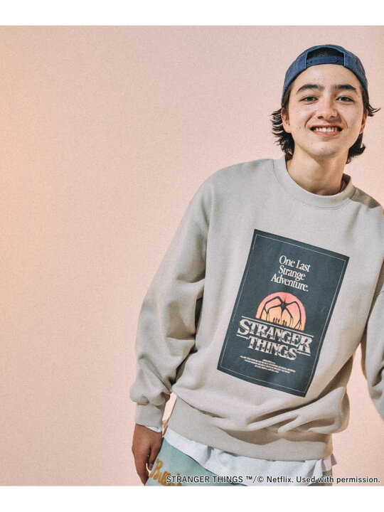 楽天市場】【STRANGER THINGS】コラボプリントスウェット niko and 