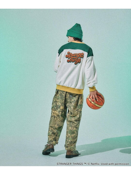 楽天市場】【STRANGER THINGS】コラボ配色スウェット niko and 