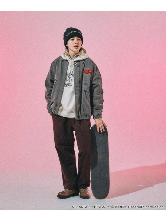 楽天市場】【STRANGER THINGS】コラボデニムブルゾン niko and 