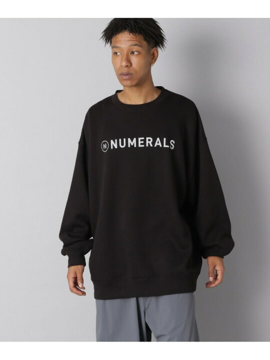 楽天市場】【SALE／20%OFF】【NUMERALS】裏起毛プリントクルーネック 