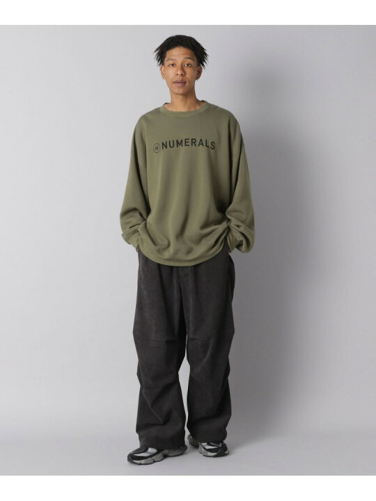 楽天市場】【SALE／20%OFF】【NUMERALS】裏起毛プリントクルーネック 