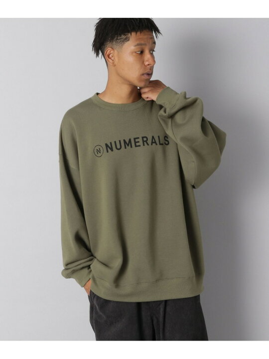 楽天市場】【SALE／20%OFF】【NUMERALS】裏起毛プリントクルーネック 