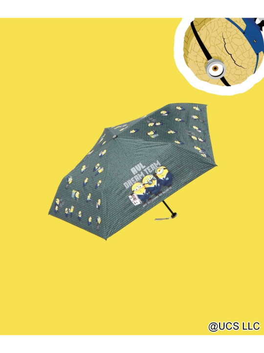 楽天市場】【SALE／30%OFF】【ミニオンズ】コラボ軽量折り畳み傘【晴雨 