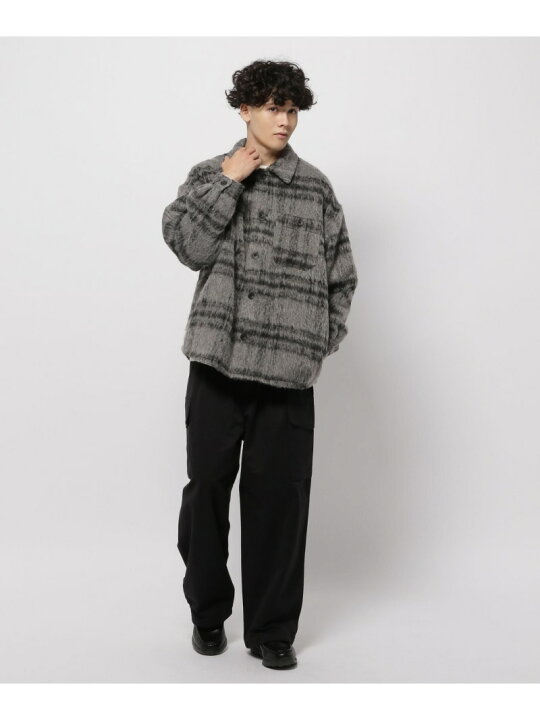 楽天市場】【SALE／20%OFF】シャギーチェックCPOジャケット niko and 