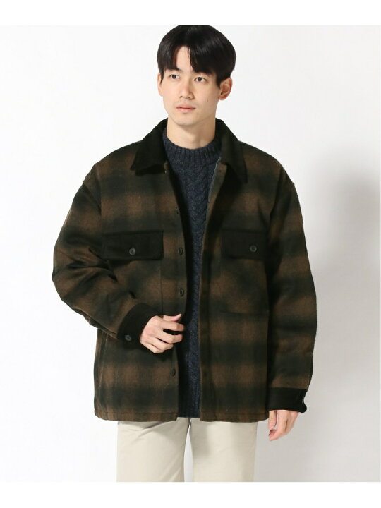 楽天市場】【SALE／70%OFF】(M)シャギーチェックナカワタJKT niko and 