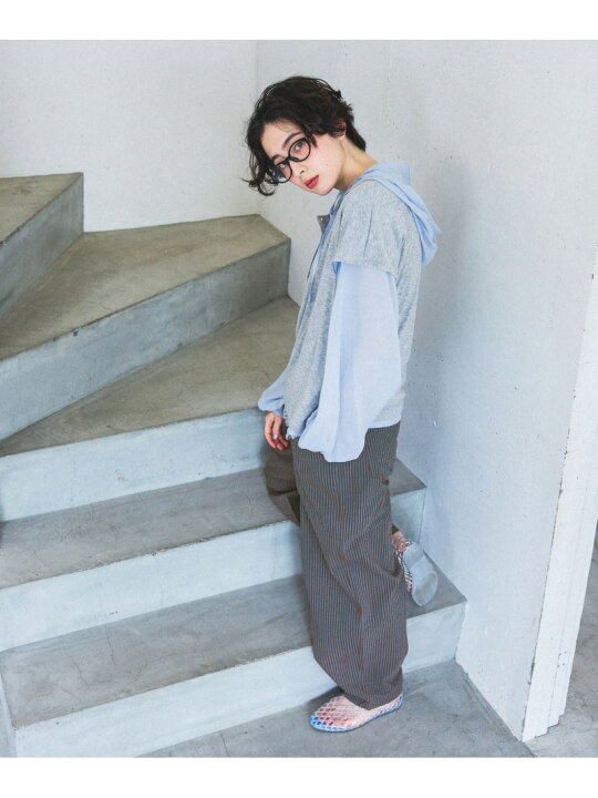 楽天市場】【SALE／30%OFF】レーストリムフーディシャツ niko and 