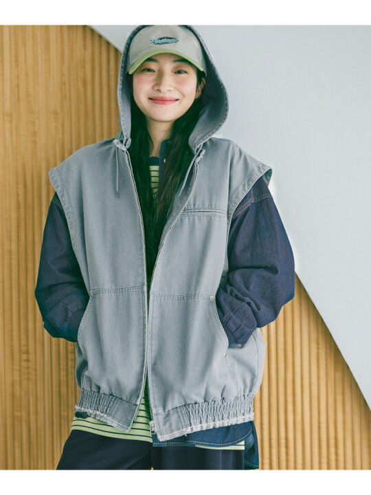 楽天市場】【SALE／40%OFF】ヴィンテージマルチWAYフードブルゾン niko 
