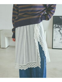 【SALE／30%OFF】2WAYバテンフリルキャミスカート niko and ... ニコアンド スカート ミディアムスカート グレー ホワイト【RBA_E】【送料無料】[Rakuten Fashion]