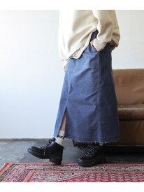 【SALE／20%OFF】(W)VintageコーデュロイSK niko and ... ニコアンド スカート ロング・マキシスカート ホワイト ブラウン グレー ブルー【RBA_E】【送料無料】[Rakuten Fashion]