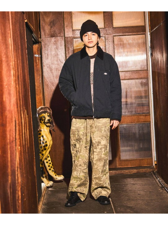 楽天市場】【Dickies(ディッキーズ)】別注 CN CLOTH WORK JACKET niko 