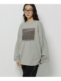 【SALE／20%OFF】アソートフォトロングTシャツ niko and ... ニコアンド トップス カットソー・Tシャツ ホワイト グレー【RBA_E】【送料無料】[Rakuten Fashion]