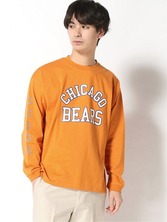 楽天市場 Sale 50 Off M Nflコラボロングtシャツ Niko And ニコアンド トップス カットソー Tシャツ オレンジ グリーン ネイビー ブラック グレー レッド Rba E Rakuten Fashion Niko And ニコアンド