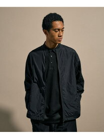 【SALE／40%OFF】[NUMERALS]STAND-UP COLLAR BLOUSON NUMERALS ニコアンド ジャケット・アウター ブルゾン・ジャンパー ホワイト ブラック【RBA_E】【送料無料】[Rakuten Fashion]