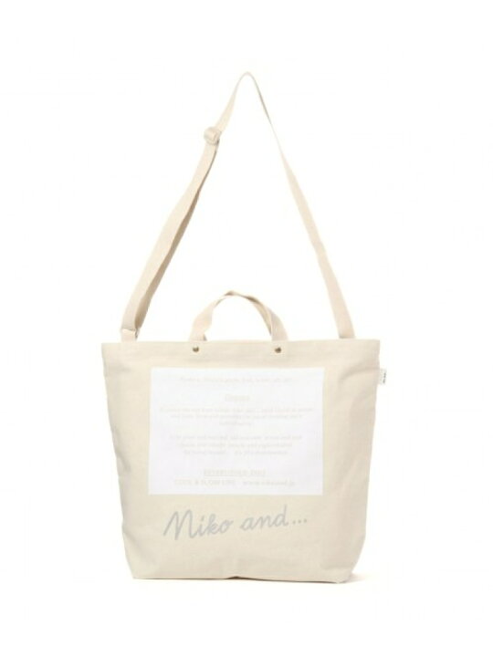 楽天市場 Sale Off Ornnkロゴ2waybag Niko And ニコアンド バッグ トートバッグ ホワイト ピンク ブラック Rba E Rakuten Fashion Niko And ニコアンド