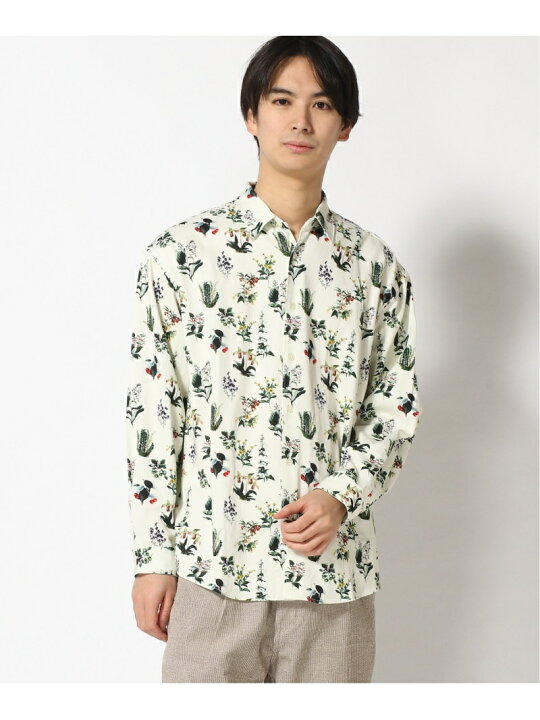 楽天市場】【SALE／55%OFF】(M)ボタニカルソウガラLSシャツ niko and 