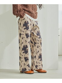 なめらかタッチニットパンツ niko and ... ニコアンド パンツ その他のパンツ ベージュ ブラック グレー ブルー【送料無料】[Rakuten Fashion]