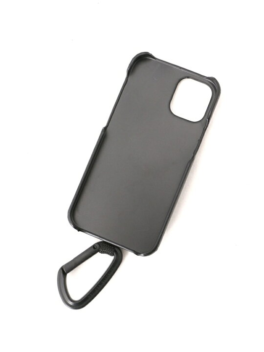 楽天市場 M カラビナipケース12m Iphone12mini Niko And ニコアンド ファッショングッズ 携帯ケース アクセサリー ブラック Rakuten Fashion Niko And ニコアンド