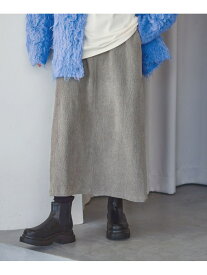 【SALE／30%OFF】シャンブレークシュタイトスカート niko and ... ニコアンド スカート ロング・マキシスカート ブラック グレー ブラウン【RBA_E】【送料無料】[Rakuten Fashion]