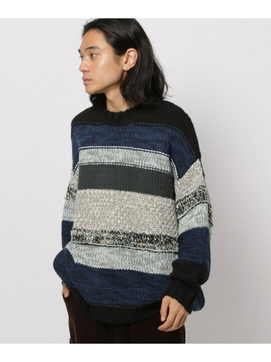 楽天市場】【SALE／30%OFF】クレイジーボーダーニット niko and 