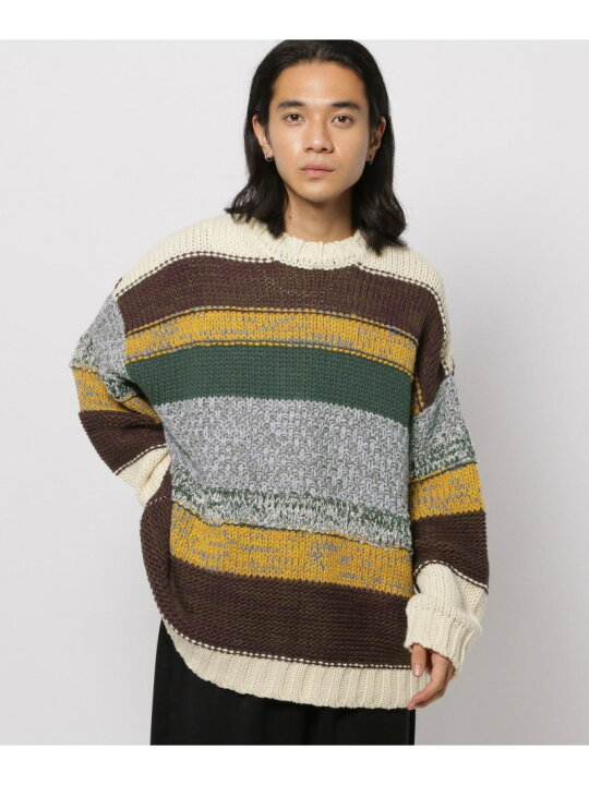 楽天市場】【SALE／30%OFF】クレイジーボーダーニット niko and 