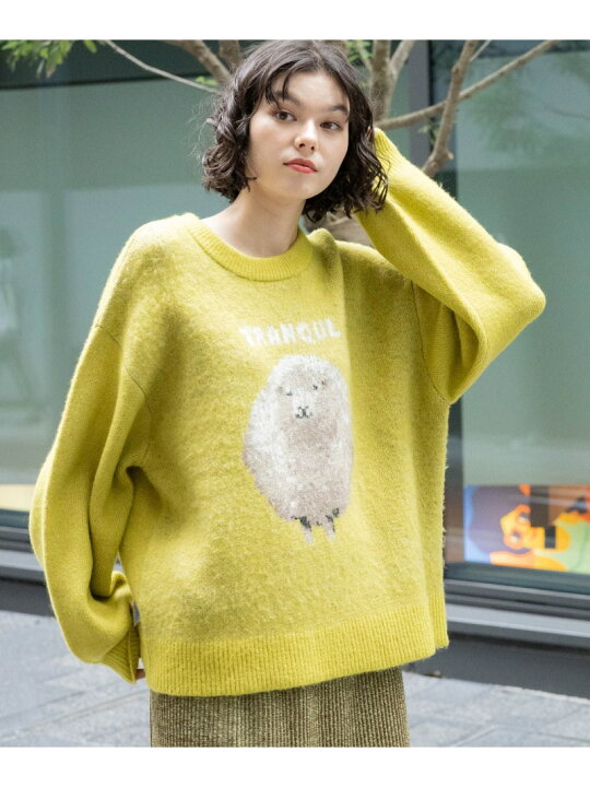楽天市場】【SALE／10%OFF】モコモコアニマルニットプルオーバー niko 