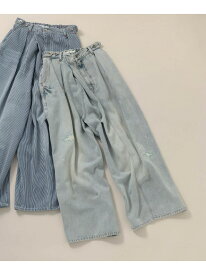 【SALE／30%OFF】[NKJ 2026SS] リメイクバギーデニムパンツ niko and ... ニコアンド パンツ ジーンズ・デニムパンツ ブルー【RBA_E】【送料無料】[Rakuten Fashion]