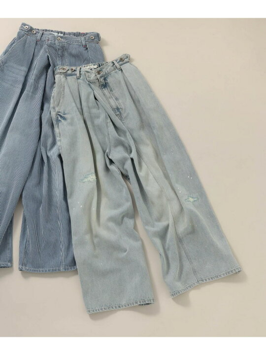 楽天市場】【SALE／30%OFF】[NKJ 2026SS] リメイクバギーデニムパンツ 