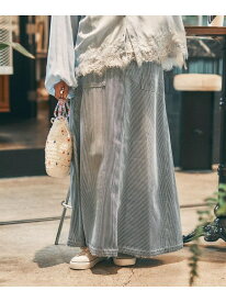 [NKJ 2026AW] リメイクフレアスカート【先行予約】 niko and ... ニコアンド スカート ロング・マキシスカート ブラック ブルー【先行予約】*【送料無料】[Rakuten Fashion]