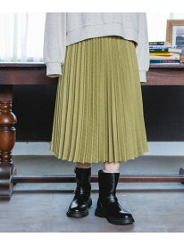 【SALE／30%OFF】ウールライクプリーツスカート niko and ... ニコアンド スカート ロング・マキシスカート ブルー イエロー ブラック【RBA_E】【送料無料】[Rakuten Fashion]