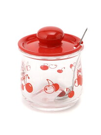 OR BLシュガーポット niko and ... ニコアンド 食器・調理器具・キッチン用品 その他の食器・調理器具・キッチン用品 レッド[Rakuten Fashion]