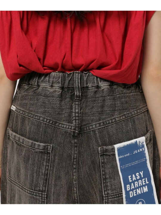 楽天市場】[NKJ 2024AW]EASY BARREL DENIM2 niko and ... ニコアンド 