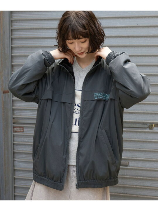 楽天市場】【SALE／50%OFF】リバーシブルスタンドブルゾン niko and 
