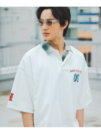 ベースボールヘンリーTシャツ niko and ... ニコアンド トップス カットソー・Tシャツ ホワイト グレー【送料無料】[Rakuten Fashion]